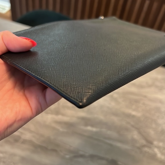 RARE Prada Saffiano Leather Wallet Clutch - Picture 7 of 8